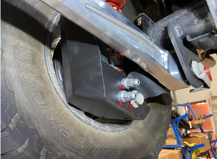 2024 RANGER RAPTOR REAR SHOCK SKID KIT