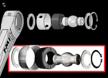 Load image into Gallery viewer, 2024 RANGER RAPTOR REAR SUSPENSION KIT - BILLET ALUMINUM ARMS WITH ULTRA-FLEX JOINTS
