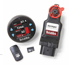 Derringer Tuner, w/DataMonster with ActiveSafety, includes Banks iDash 1.8 DataMonster for 2017-2019 Ford F250/F350/F450/F550, 6.7L Power Stroke