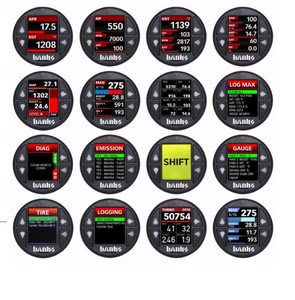 Derringer Tuner, w/Super Gauge with ActiveSafety, includes Banks iDash 1.8 Super Gauge for 2017-2019 Ford F250/F350/F450/F550, 6.7L Power Stroke