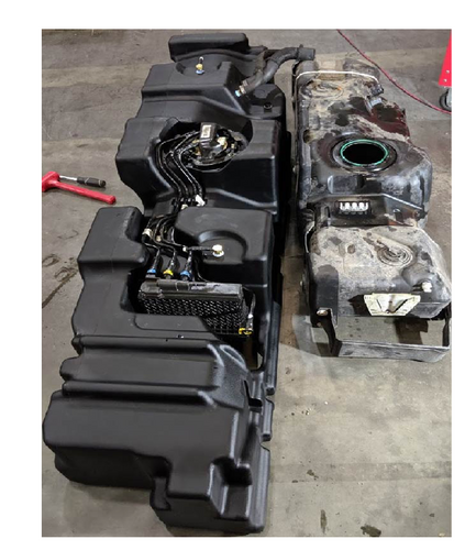 SB Tanks Replacement  Fuel Tank For 2017-2019 Ford PowersStroke 6.7L, Crew Cab Short Bed/Crew Cab Long Bed