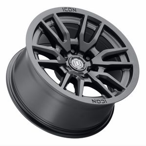 | Icon Alloys Vector 6  Satin Black  |  6x135
