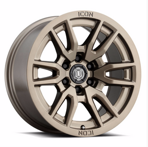 VECTOR 6 | 17" | Bronze Finish |  6x135